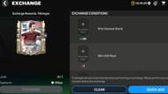 Snippet showing EA FC Mobile Ragnarok After Daybreak Cesc Fabregas exchange requirements (Image via EA Sports)